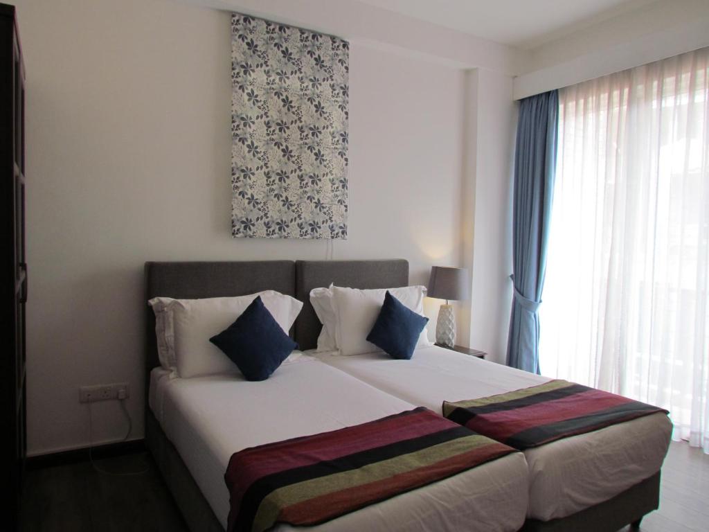 Двухместный (Двухместный номер Делюкс с 2 отдельными кроватями) отеля Tori One, Дехивала-Маунт-Лавиния