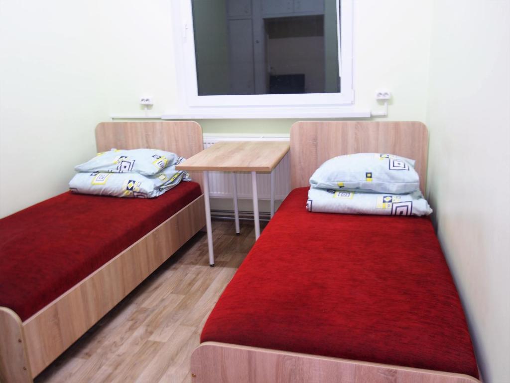 Двухместный (Двухместный номер с 2 отдельными кроватями и собственной ванной комнатой) мотеля Motel Laurita, Каунас