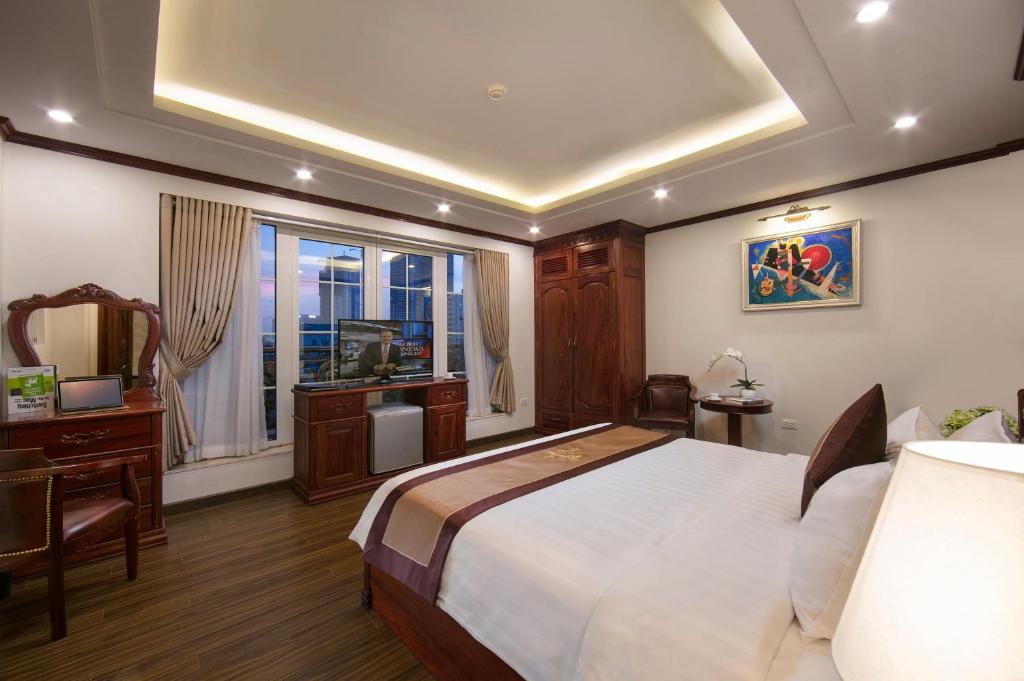 Двухместный (Двухместный номер Делюкс с 1 кроватью), Royal St Hanoi Hotel