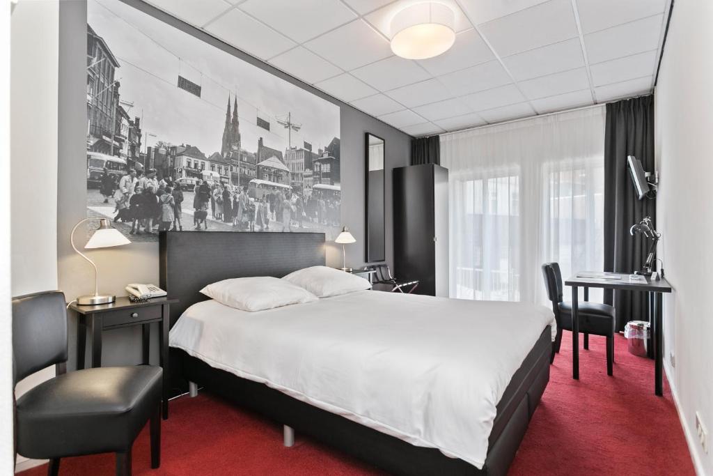 Двухместный (Стандартный двухместный номер с 1 кроватью) отеля Crown Inn, Эйндховен