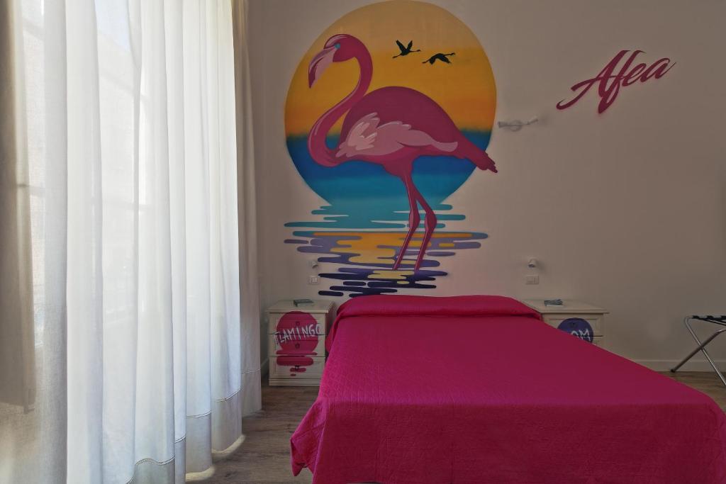 Двухместный (Двухместный номер с 1 кроватью или 2 отдельными кроватями и балконом) отеля B&B Afea, Палермо