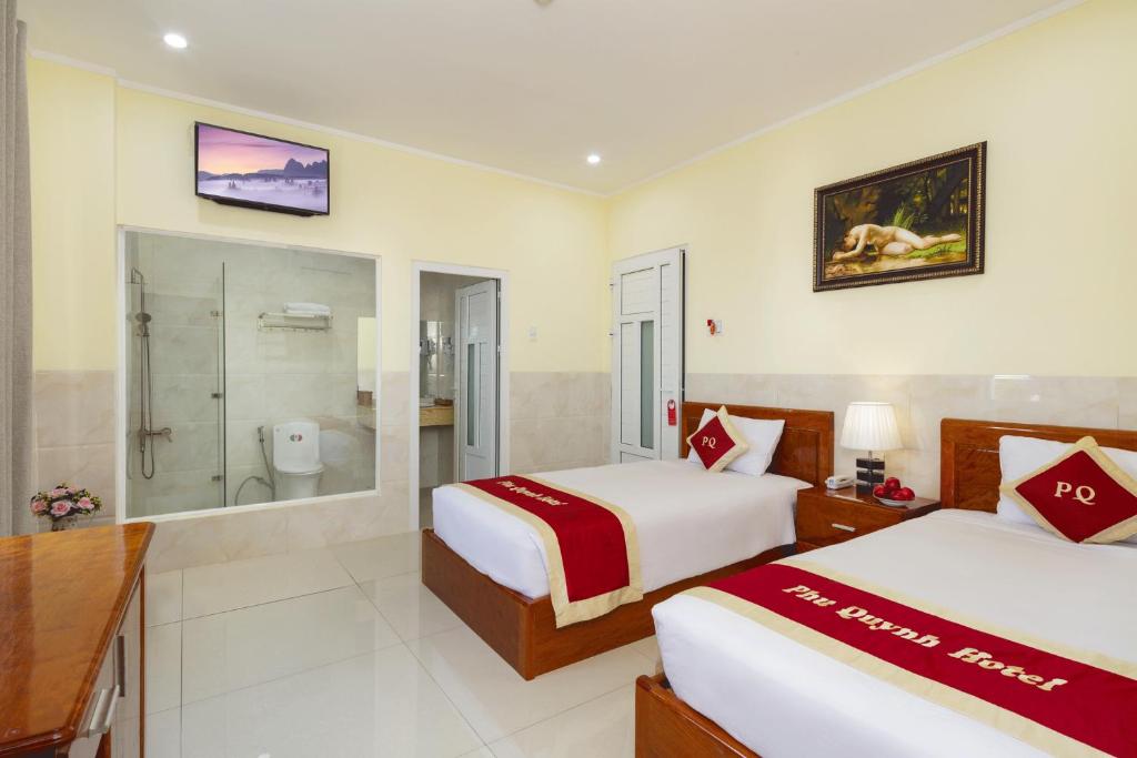 Двухместный (Двухместный номер Делюкс с 2 отдельными кроватями) отеля Phu Quynh Hotel, Фанранг