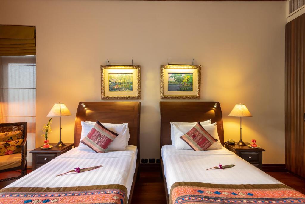 Двухместный (Двухместный номер Делюкс с 1 кроватью или 2 отдельными кроватями) курортного отеля Ariyasom Villa, Бангкок