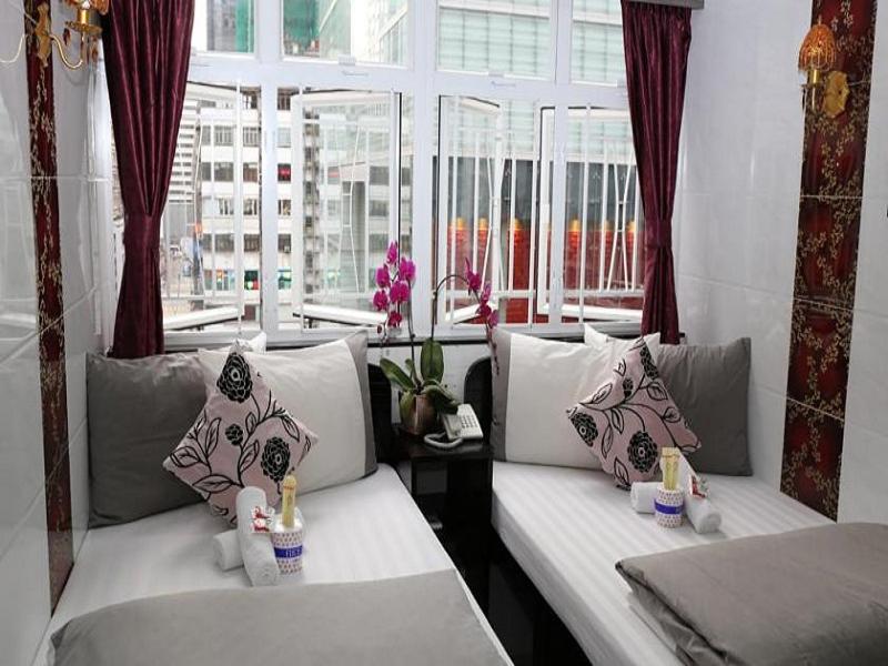 Семейный (Семейный номер Делюкс) хостела Delta Deluxe Hostel, Гонконг (город)