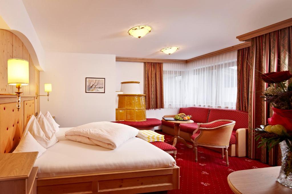 Двухместный (Двухместный номер Делюкс с 1 кроватью и балконом) отеля Hotel Jägerhof, Целль-ам-Циллер