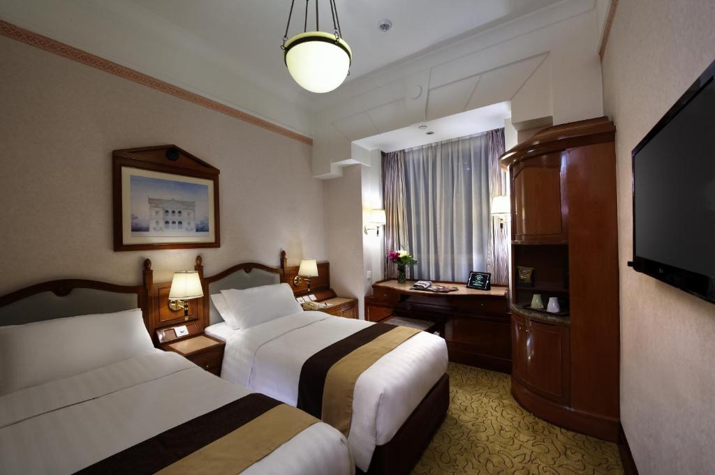 Двухместный (Улучшенный двухместный номер с 2 отдельными кроватями) отеля Charterhouse Causeway Bay, Гонконг (город)