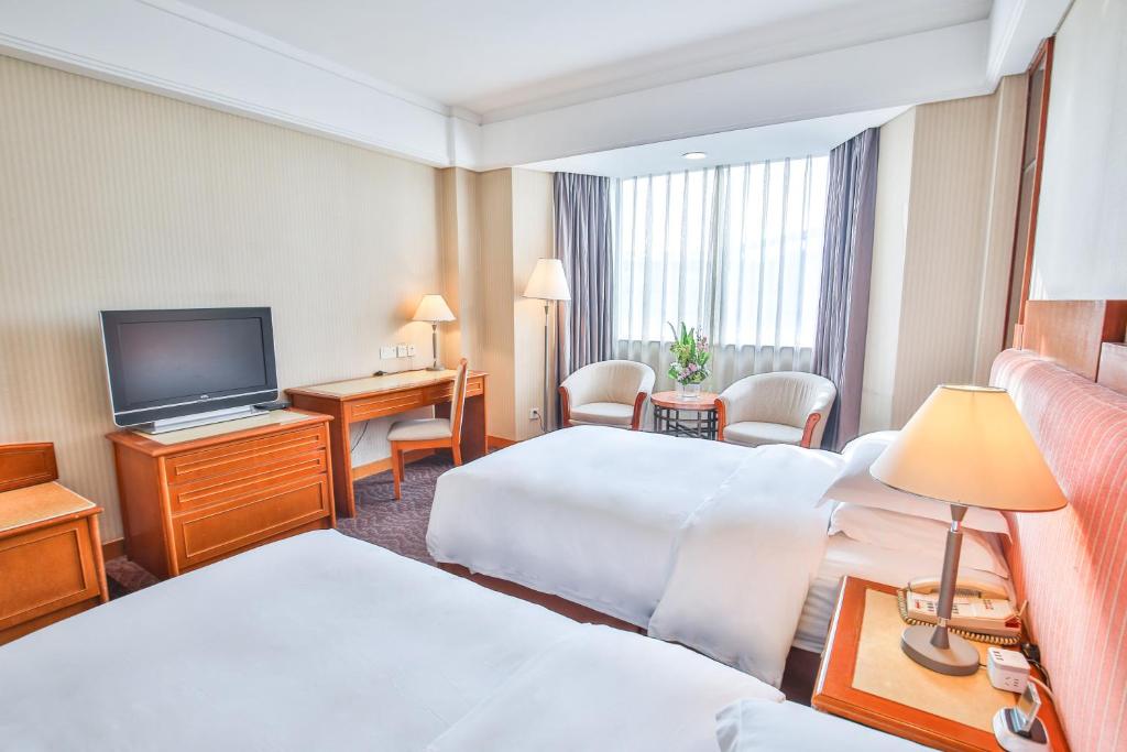 Двухместный (Ограниченное предложение - Стандартный двухместный номер с 1 кроватью/2 отдельными кроватями) отеля Haihua Hotel Hangzhou, Ханчжоу