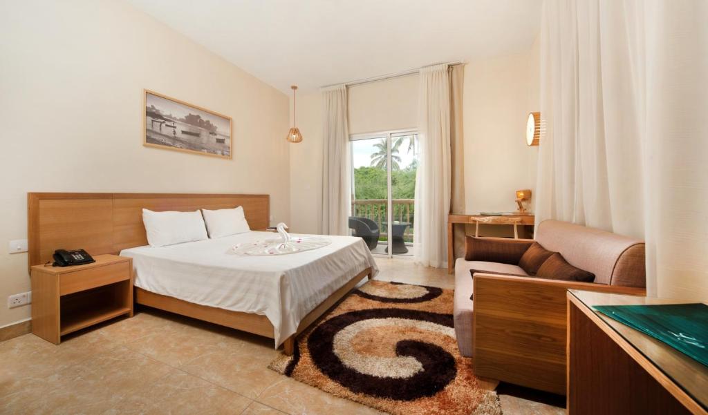 Двухместный (Стандартный номер Anthurium) курортного отеля Le Palmiste Resort & Spa, Тру-о-Биш