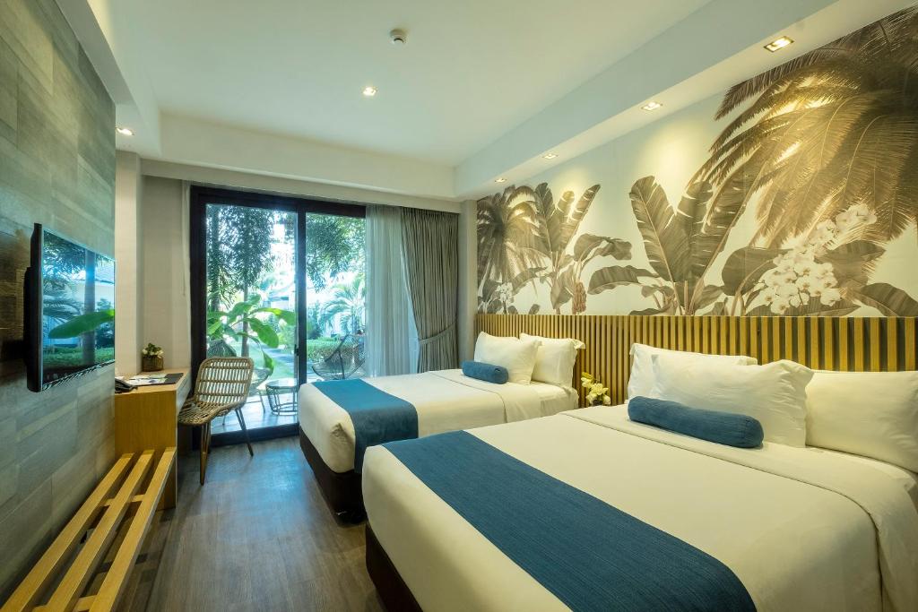 Двухместный (Superior Room - Quarantine Package) курортного отеля Solea Mactan Resort, Мактан