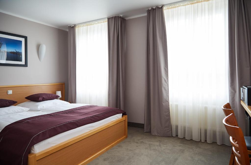 Двухместный (Стандартный двухместный номер с 1 кроватью) отеля Hotel Hafentor, Гамбург