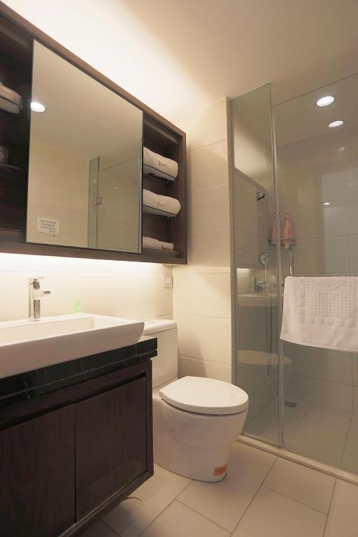 Двухместный (Двухместный номер Делюкс с 1 кроватью), Zhuhai Vidicl Service Apartment