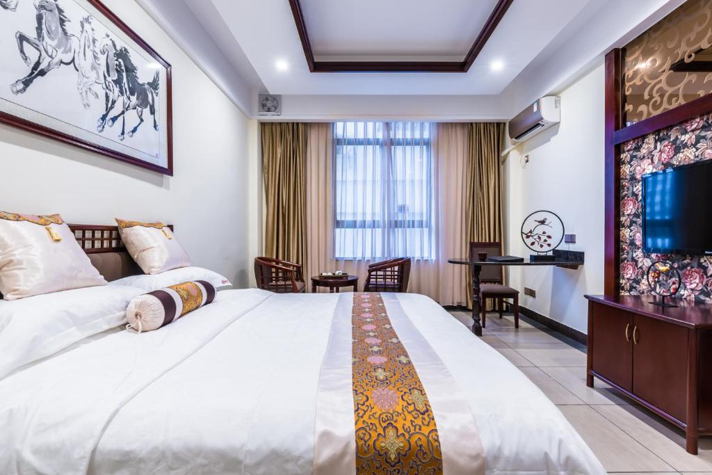 Двухместный (Двухместный номер Делюкс с 1 кроватью), Hainan Jingshan Hotel