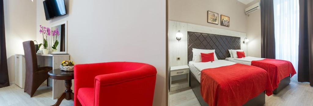 Двухместный (Двухместный номер «Комфорт» с 1 кроватью или 2 отдельными кроватями) отеля Belgrade City Hotel, Белград