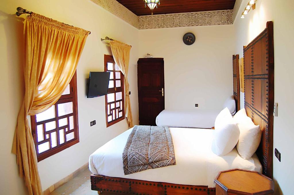 Двухместный (Стандартный двухместный номер с 1 кроватью) отеля Riad Fes Aicha, Фес