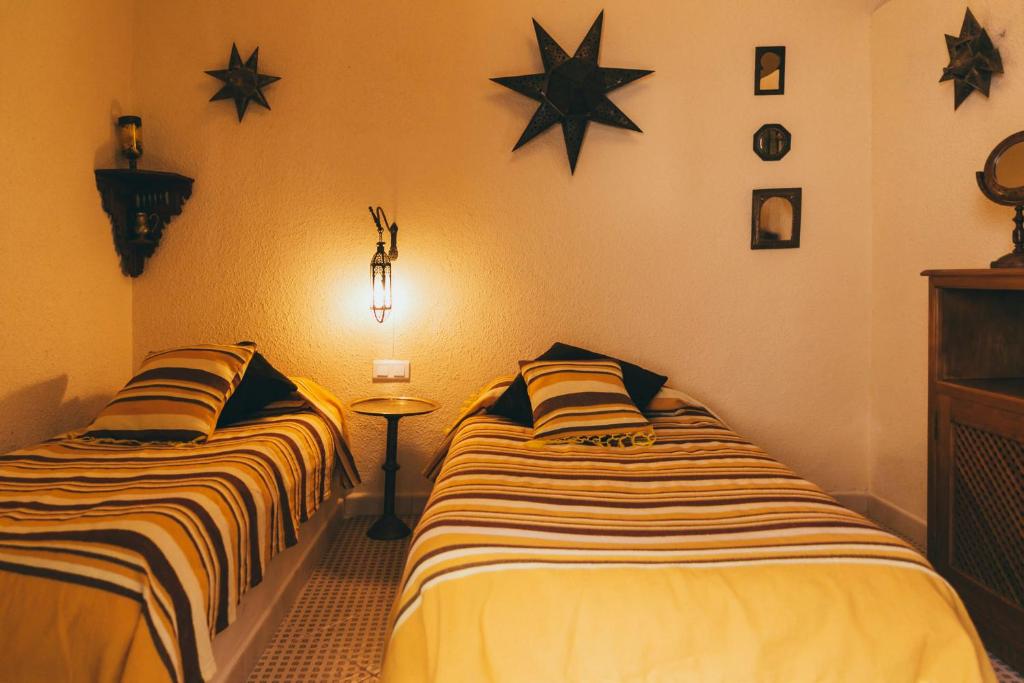 Двухместный (Двухместный номер с 2 отдельными кроватями) гостевого дома El Riad Andaluz, Малага