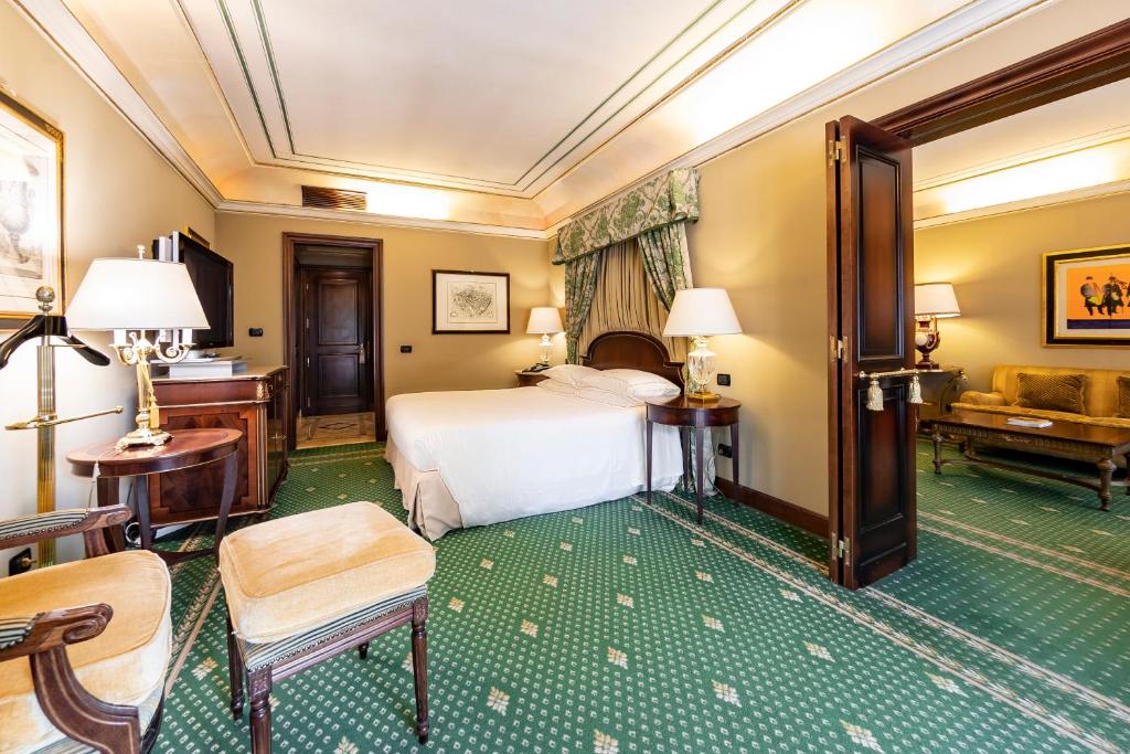 Сьюит (Президентский люкс) отеля River Chateau Hotel, Рим