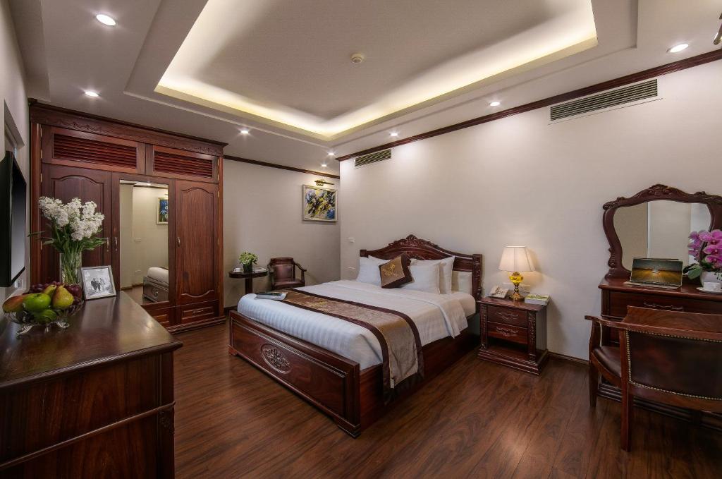 Двухместный (Двухместный номер Делюкс с 1 кроватью), Royal St Hanoi Hotel