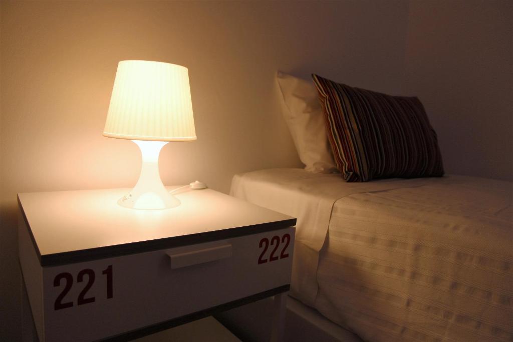 Двухместный (Двухместный номер с 1 кроватью и общей ванной комнатой) хостела UAU Hostel, Фигейра-да-Фош