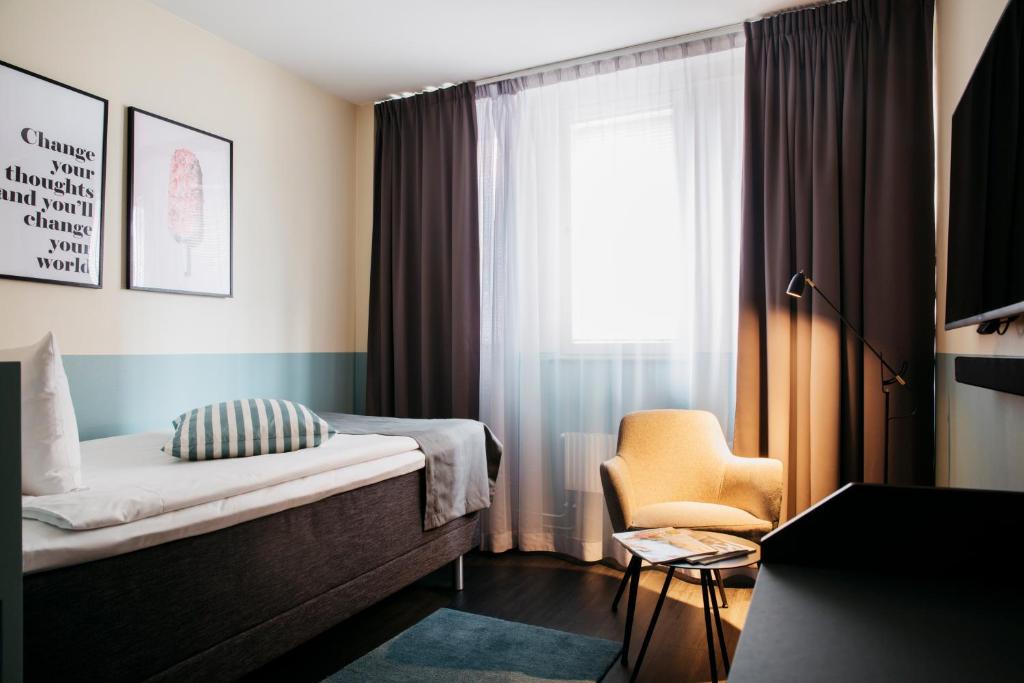 Одноместный (Стандартный одноместный номер) отеля Best Western Kom Hotel Stockholm, Стокгольм