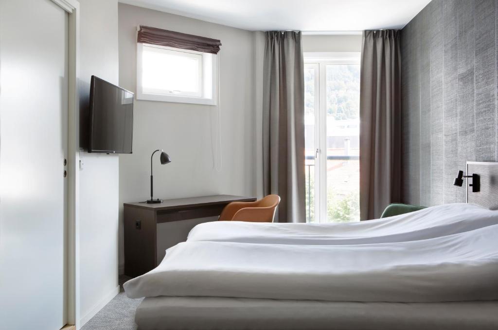 Двухместный (Улучшенный двухместный номер с 1 кроватью) отеля Comfort Hotel Holberg, Берген (Северное море)