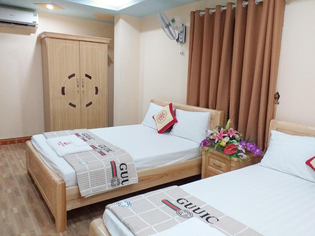 Трехместный (Роскошный трехместный номер) отеля Thanh Trung Hotel, Катба