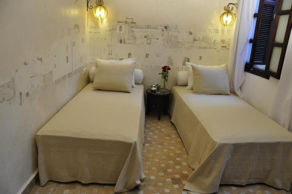 Двухместный (Стандартный двухместный номер Essaouira с 2 отдельными кроватями) отеля Riad Palau, Марракеш