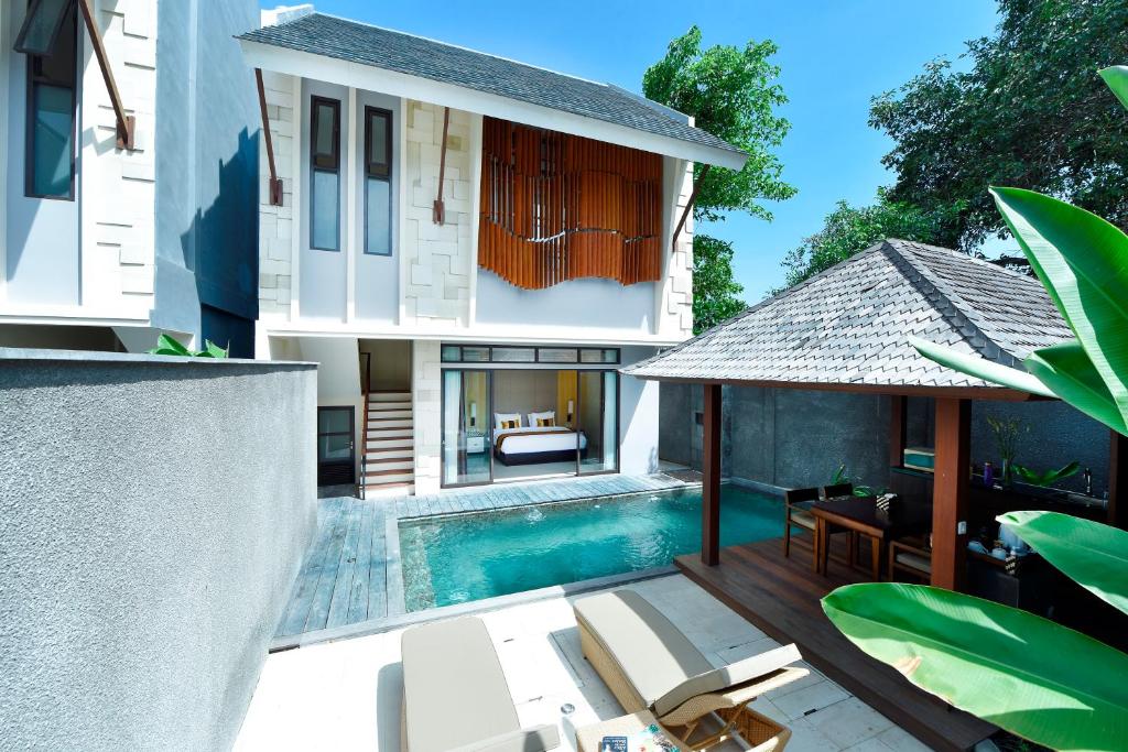 Вилла (Вилла с 2 спальнями, собственным бассейном и беседкой), La Paradis Villa