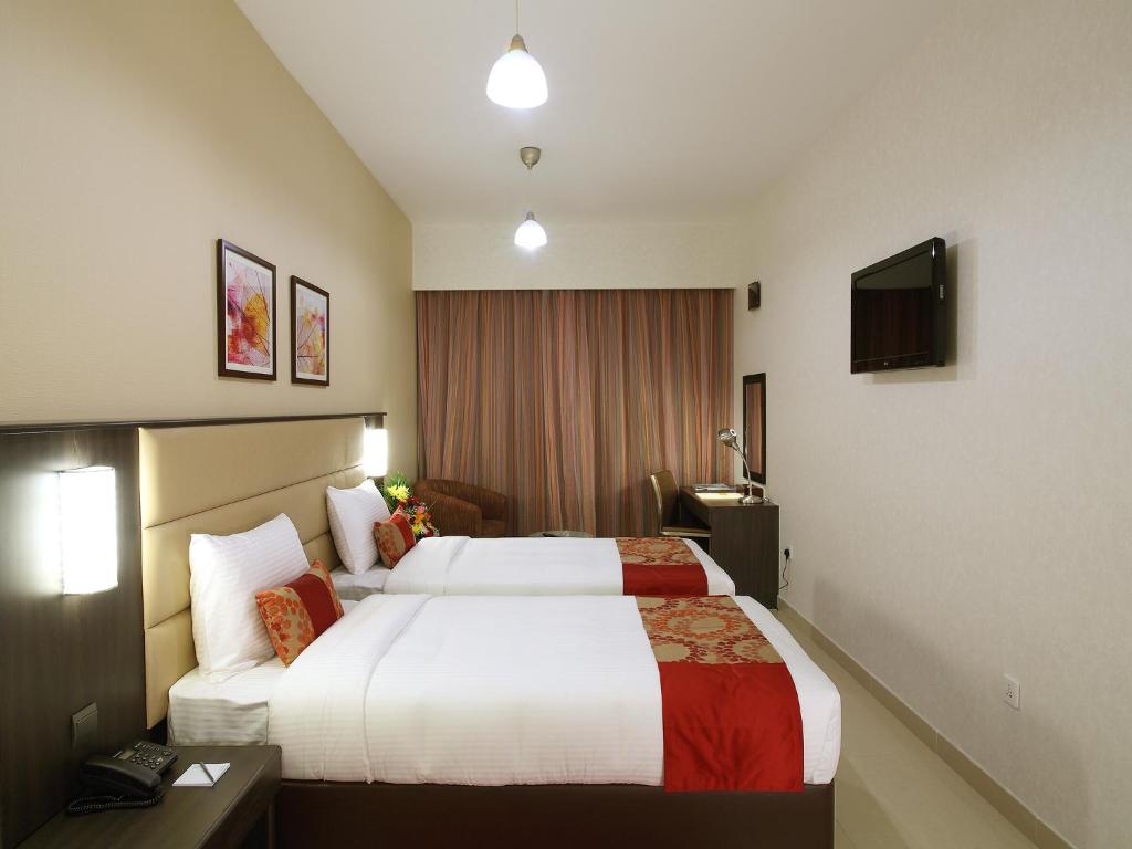 Двухместный (Двухместный номер с 1 кроватью или 2 отдельными кроватями) отеля Flora Al Souq Hotel, Дубай