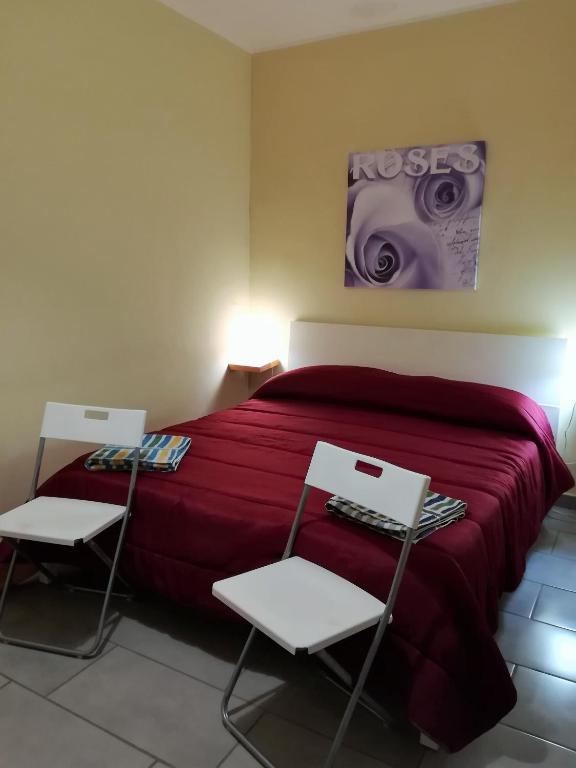 Двухместный (Двухместный номер с 1 кроватью и собственной ванной комнатой вне номера) отеля B&B Aeroporto Catania, Катания