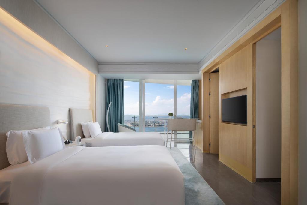 Двухместный (Twin Room with Lake View), The Mangrove Sanya (all inclusive hotel)