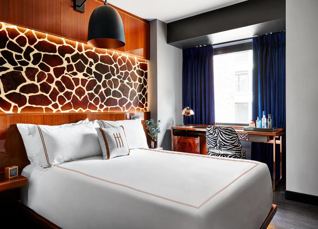Двухместный (Номер с кроватью размера «queen-size» - Подходит для гостей с ограниченными физическими возможностями) отеля Hotel Hendricks, Нью-Йорк