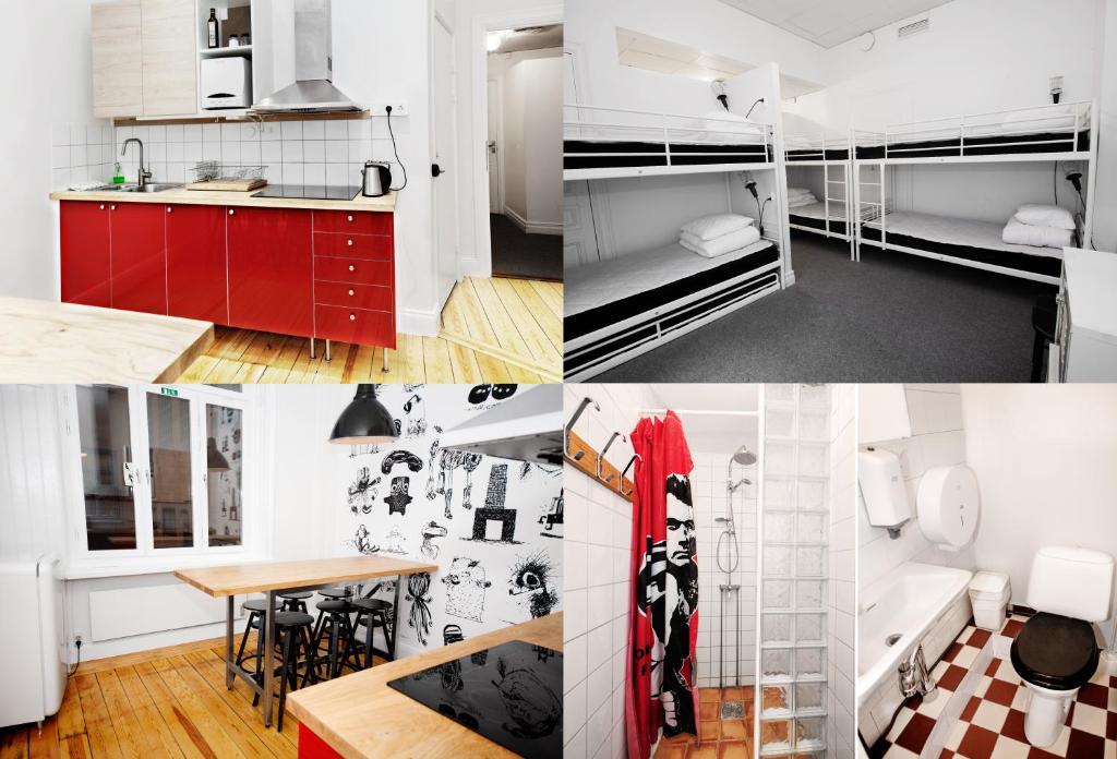 Апартаменты (Стандартные апартаменты (для 6 взрослых)) хостела City Backpackers Hostel, Стокгольм