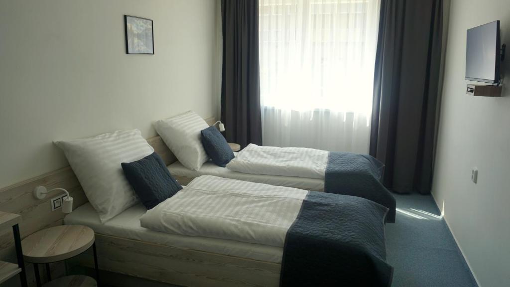 Двухместный (Двухместный номер с 2 отдельными кроватями) отеля Hotel Metropol CB, Ческе-Будеёвице