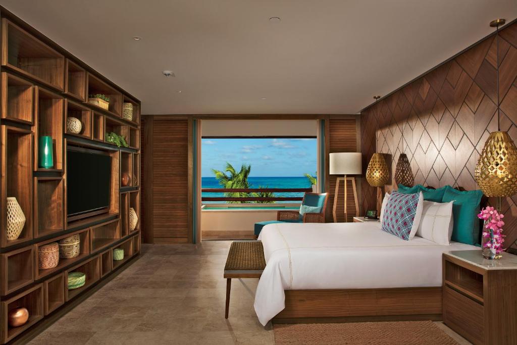 Сьюит (Привилегированный клубный люкс для новобрачных) курортного отеля Secrets Maroma Beach Riviera Cancun - Только для взрослых - Все включено, Пуэрто-Морелос