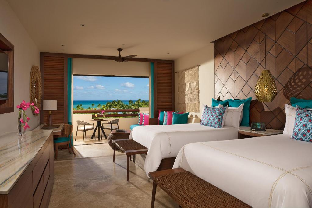 Сьюит (Двухместный полулюкс с 1 кроватью и видом на океан) курортного отеля Secrets Maroma Beach Riviera Cancun - Только для взрослых - Все включено, Пуэрто-Морелос