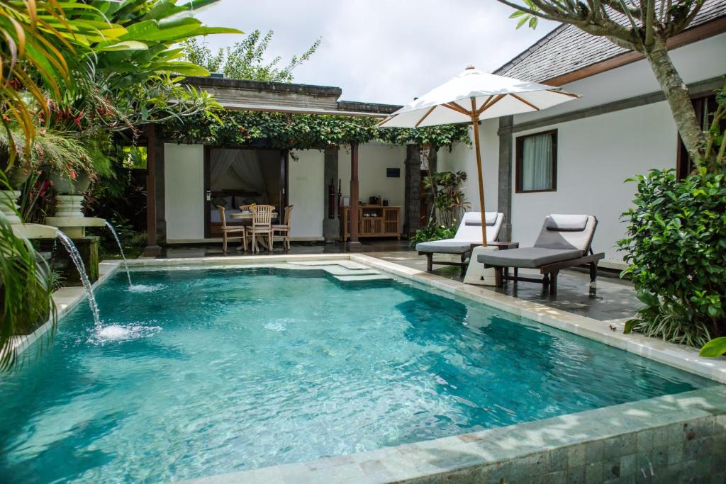 Вилла (Вилла с двумя спальнями и частным бассейном), Visesa Ubud Resort