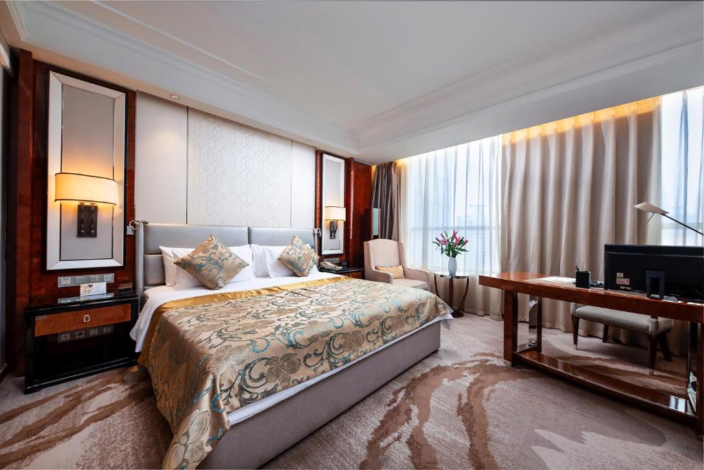 Двухместный (Представительский двухместный номер с 1 кроватью) отеля Jinling Hotel Wuxi, Уси