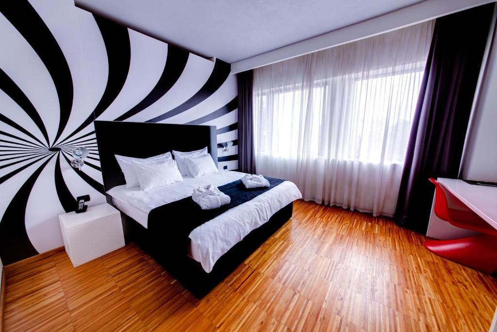 Двухместный (Двухместный номер с 1 кроватью или 2 отдельными кроватями) отеля Sarroglia Hotel, Бухарест