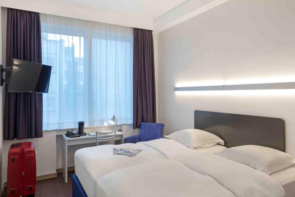 Двухместный (Двухместный номер с 2 отдельными кроватями) отеля Argus Hotel Brussels, Брюссель