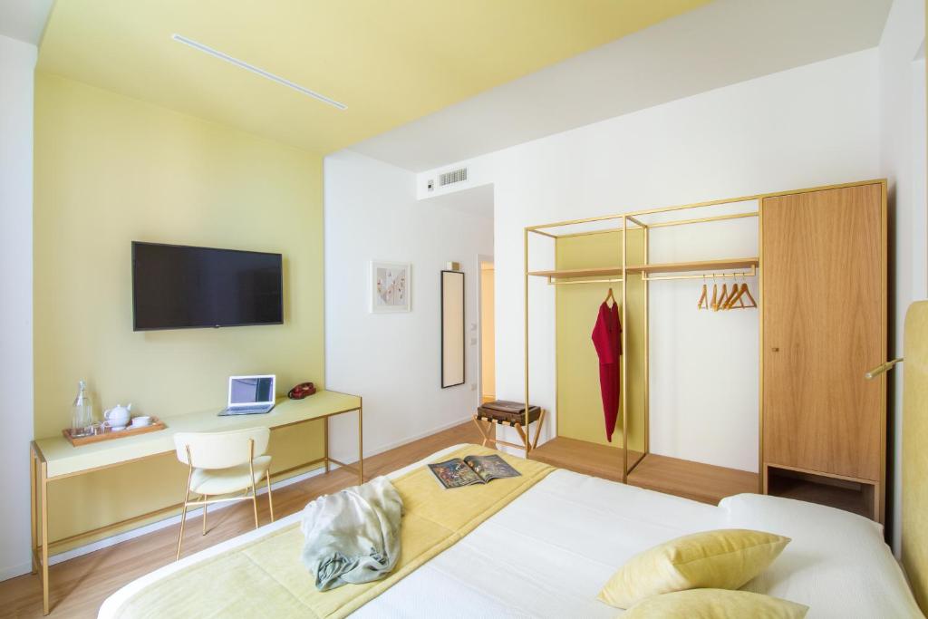 Двухместный (Двухместный номер с 1 кроватью или 2 отдельными кроватями) отеля Hotel Aristeo, Кальяри