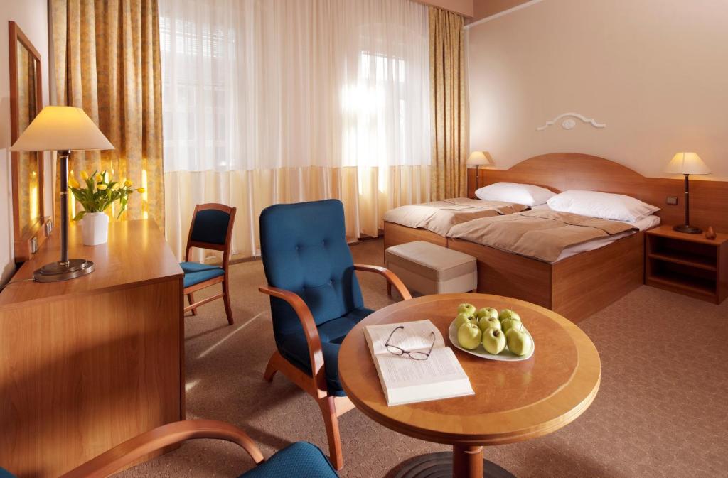 Двухместный (Двухместный номер «Комфорт» с 1 кроватью) отеля Dr. Adler Spa & Kurhotel, Франтишковы-Лазне