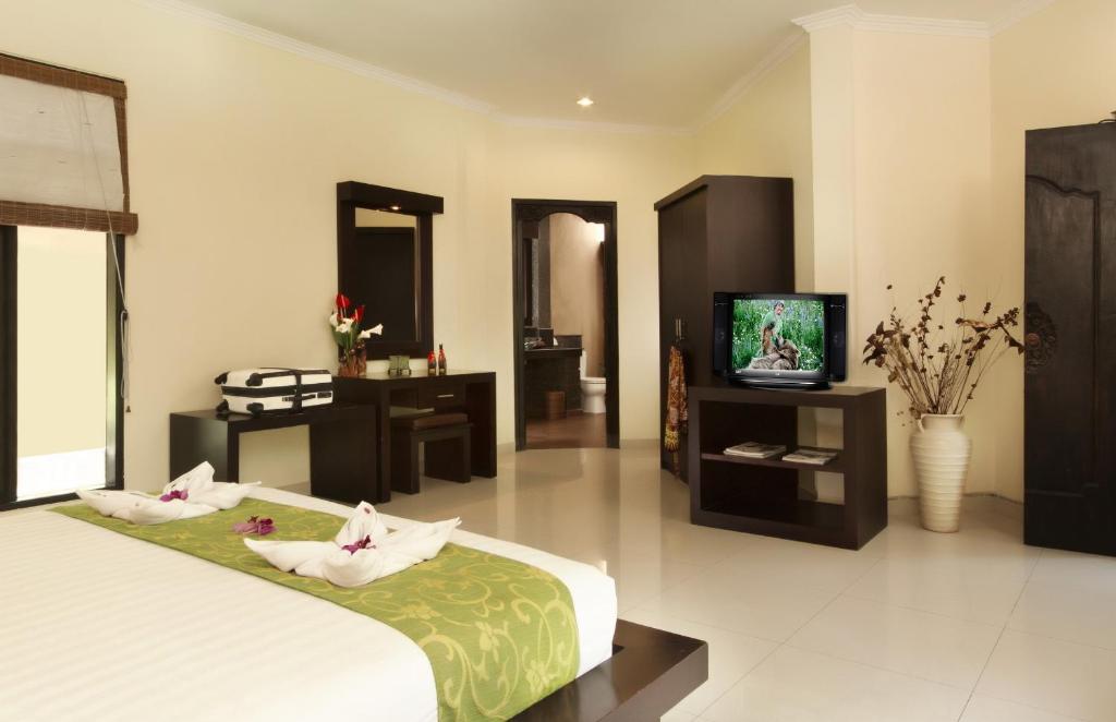 Двухместный (Вилла с 1 спальней с видом на сад) отеля Bali Ayu Hotel & Villas, Семиньяк