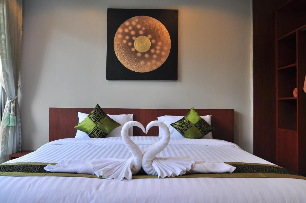Двухместный (Двухместный номер Делюкс с 1 кроватью или 2 отдельными кроватями) отеля Phu NaNa Boutique Hotel, Пхукет