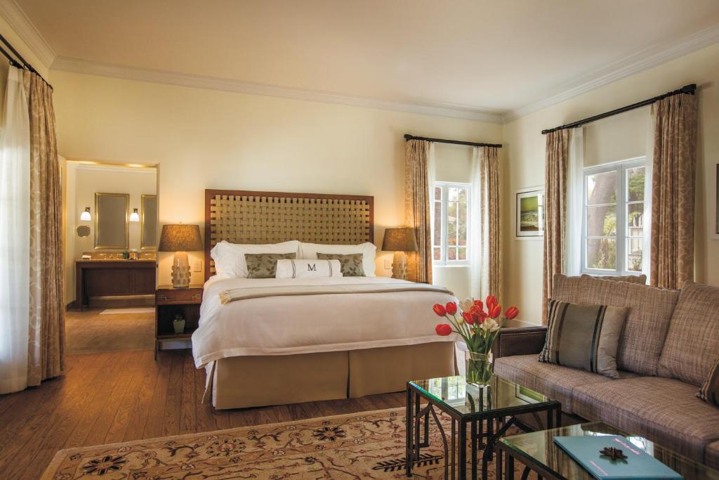 Трехместный (Номер «Премьер» с кроватью размера «king-size») отеля El Encanto, A Belmond Hotel, Santa Barbara, Санта-Барбара