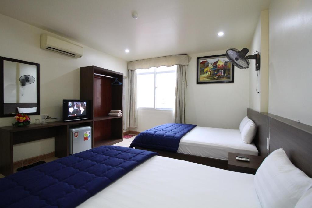 Двухместный (Улучшенный двухместный номер с 1 кроватью или 2 отдельными кроватями) отеля Catba Dream Hotel, Катба