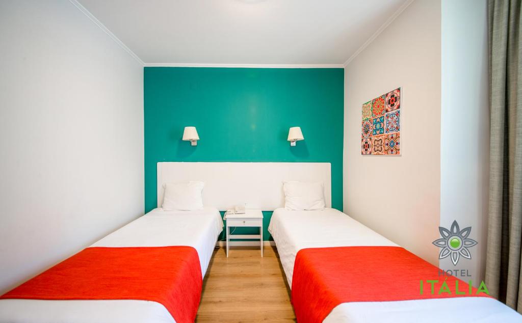Двухместный (Двухместный номер эконом-класса с 2 отдельными кроватями) отеля Hotel Italia, Лиссабон