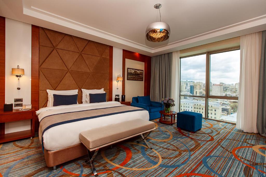 Двухместный (Двухместный номер Делюкс с 1 кроватью) отеля Winter Park, Баку
