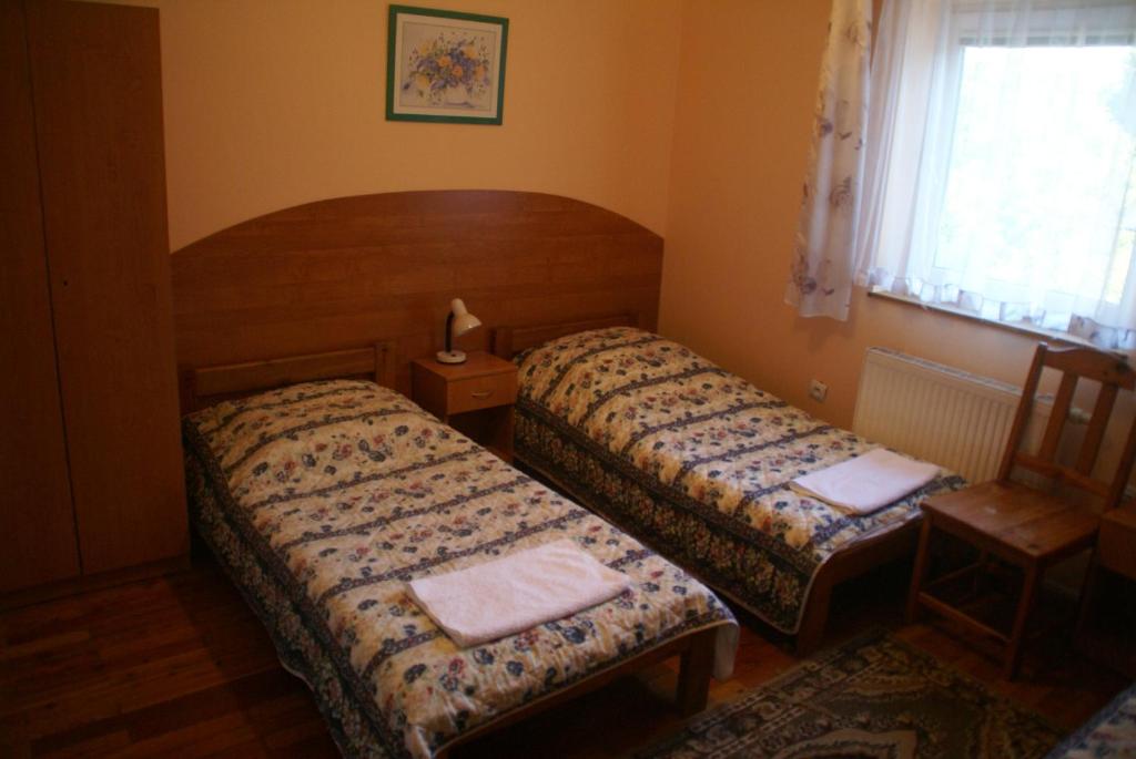 Двухместный (Двухместный номер эконом-класса с 2 отдельными кроватями) отеля Hotel Prokocim, Краков