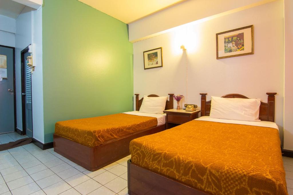 Двухместный (Двухместный номер эконом-класса с 2 отдельными кроватями) отеля Khelang Nakorn Hotel, Лампанг