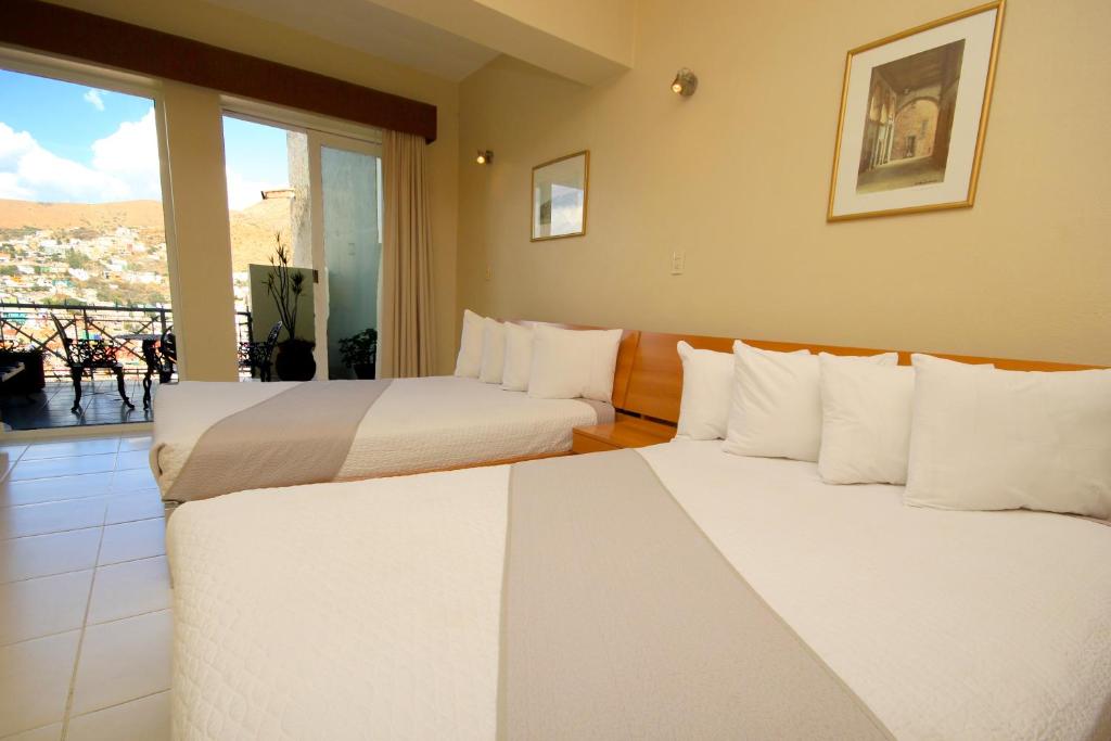 Двухместный (Двухместный номер с 1 кроватью и террасой) отеля Balcon Del Cielo, Гуанахуато